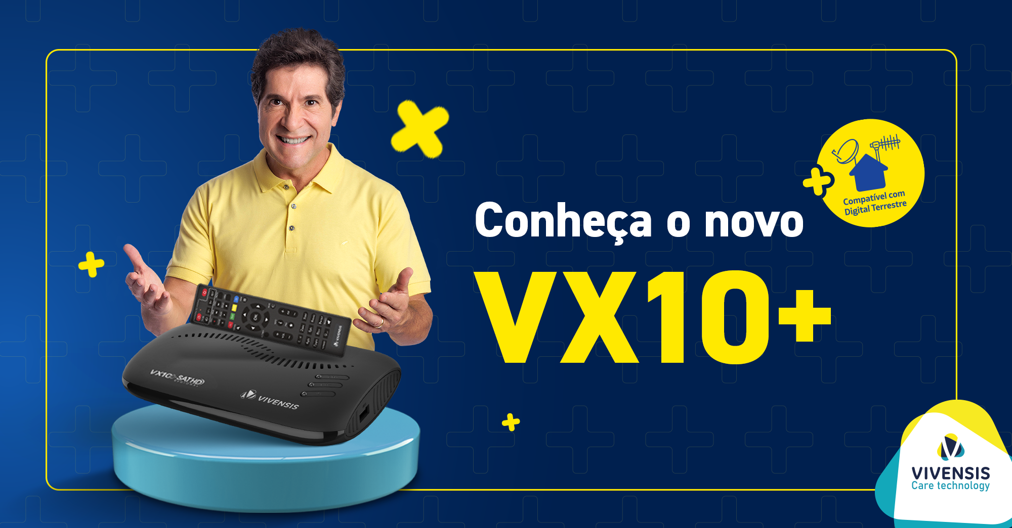 Conheça o novo receptor VX10+