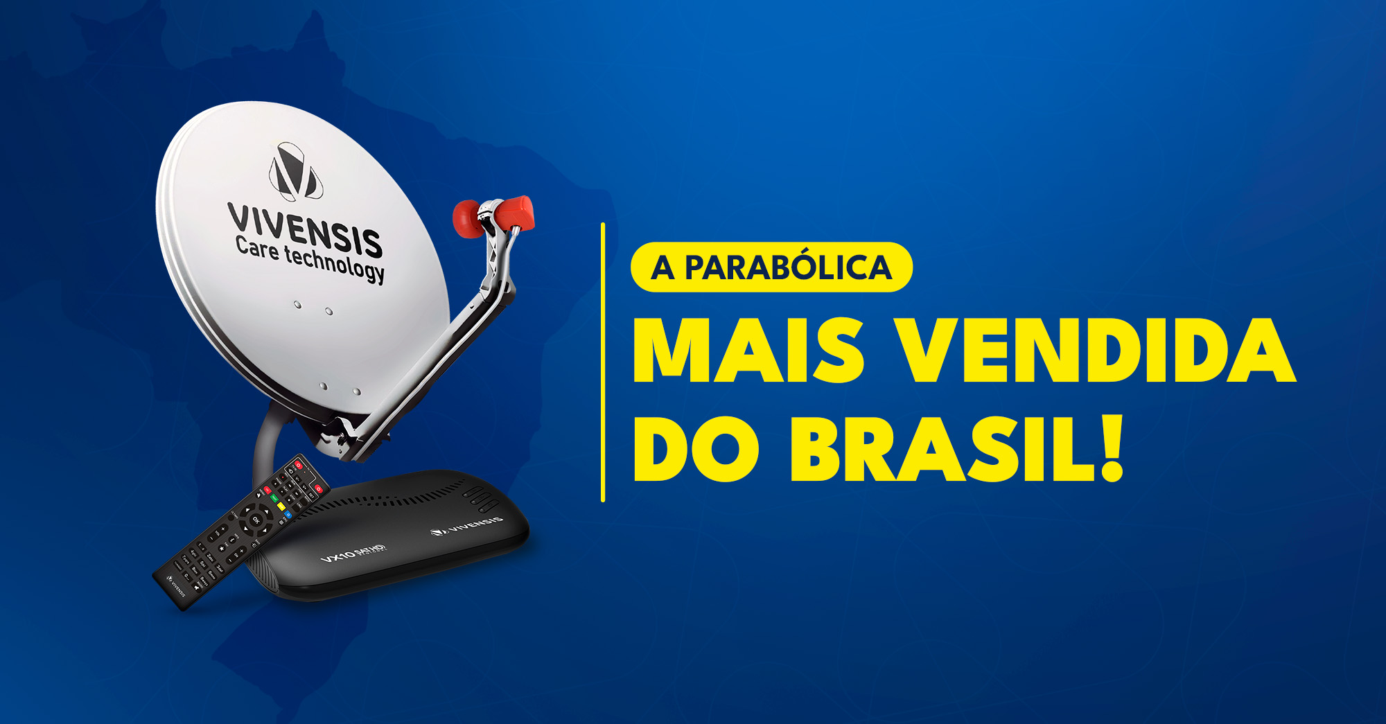 Conheça a melhor parabólica para áreas rurais: Conexão estável e sinal de qualidade com Vivensis.