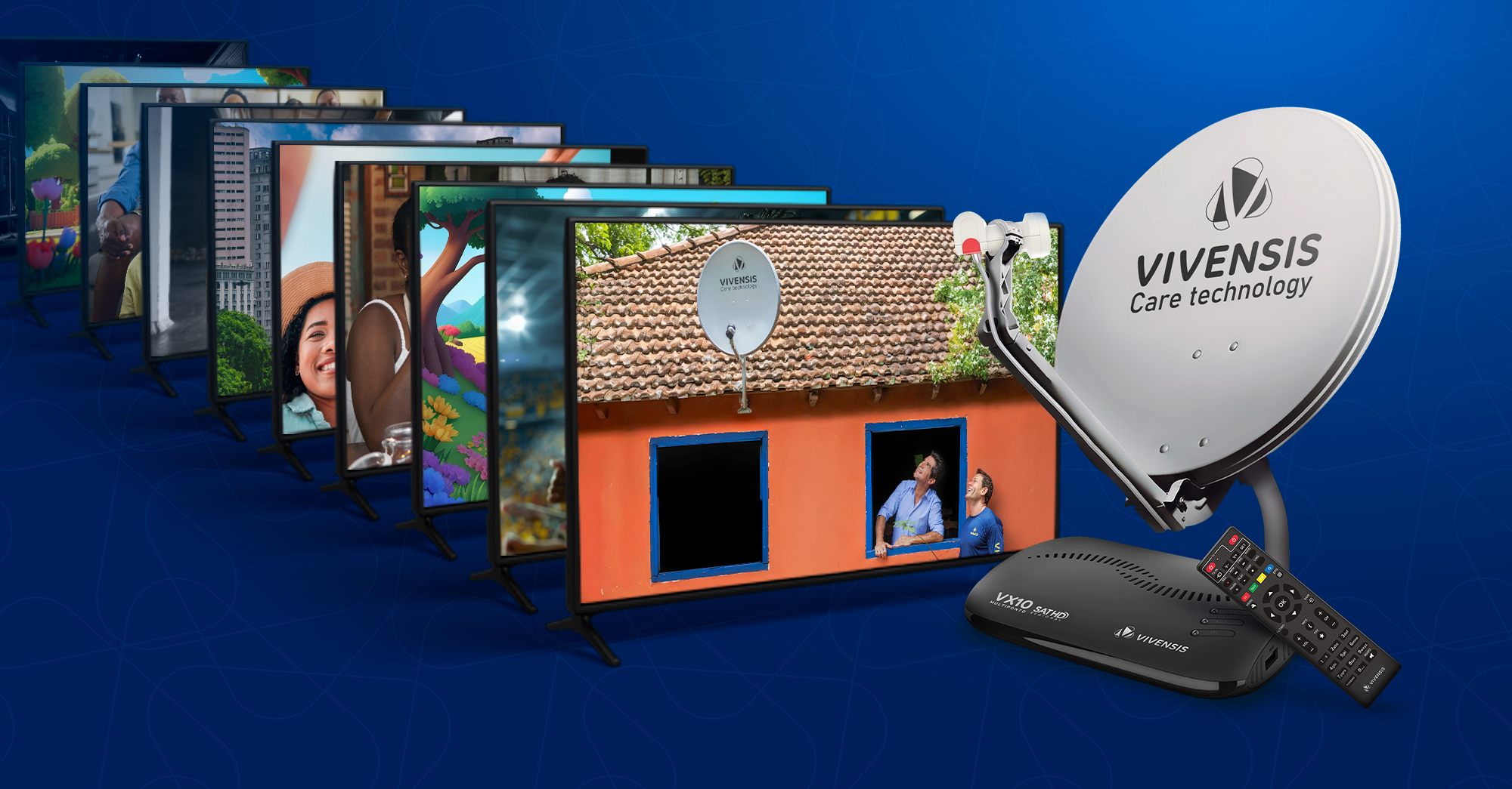 LNBF Multiponto Vivensis: qualidade e versatilidade para seu sinal de TV!