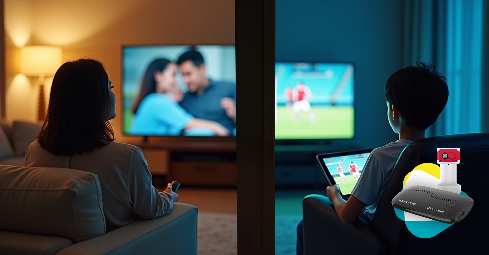 O futuro da conectividade em TV Digital: Conheça o LNBF Multiponto!